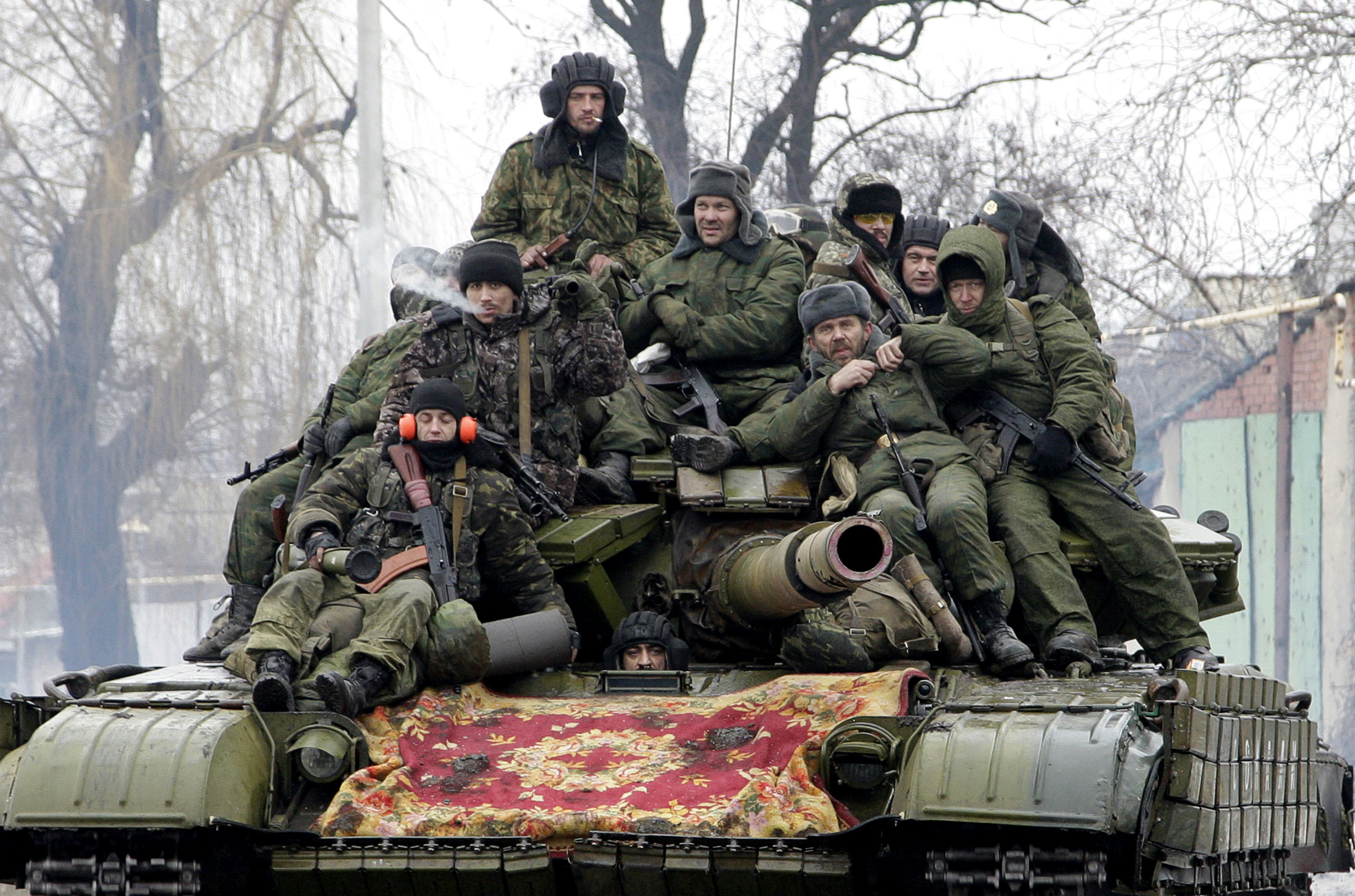 Pasukan Rusia Rebut Kota Kreminna Di Donbas Ukraina 